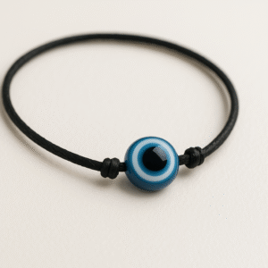 Evil Eye Protection Bracelet – Black Thread | Fully Charged for Powerful Protection